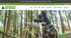 Desktop Screenshot of humboldtpetsupply.com